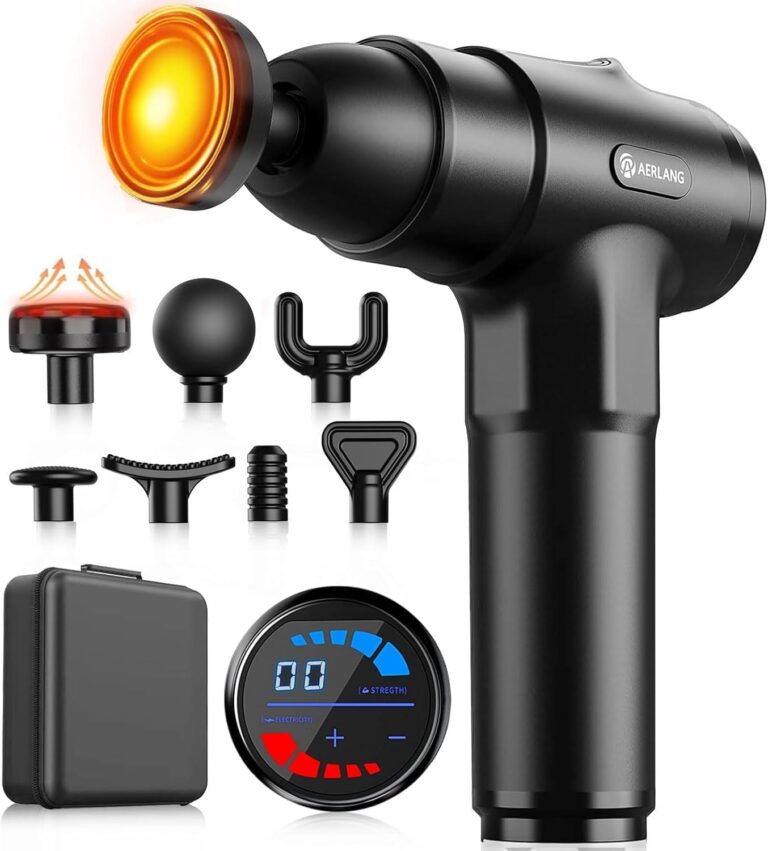AERLANG Massage Gun with Heat Deep Tissue Back Massager Neck: Why It’s Trending in Health & Wellness