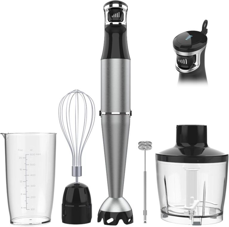 Turelar Immersion Blender Handheld Corded Hand Blenders Set : Why It’s Trending in Kitchen Essentials