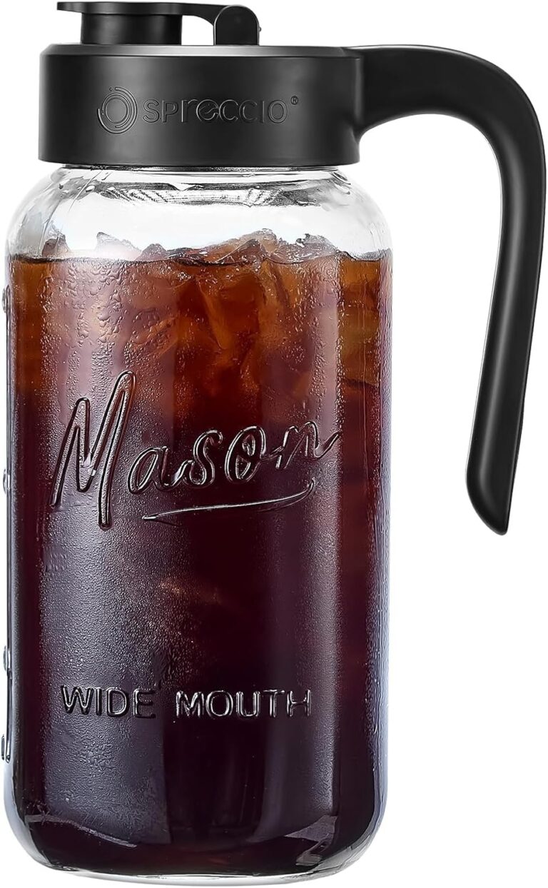 Spreccio Mason Jar Pitcher – Airtight & Leakproof Glass : Why It’s Trending in Kitchen Essentials
