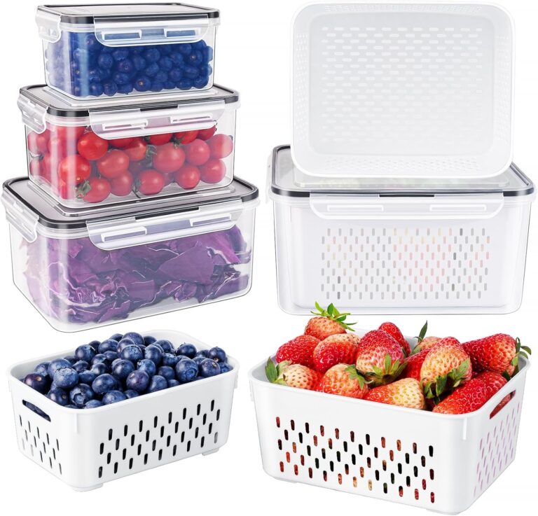 Freshmage Fruit Storage Containers for Fridge with Removable: Why It’s Trending in Clean Living
