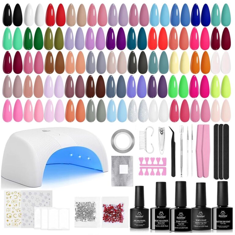 Beetles Gel Nail Polish Kit with U V Light – 80Pcs Color Enc: Why It’s Trending in Beauty & Skincare