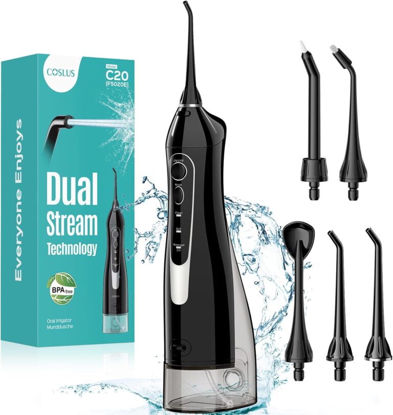 COSLUS Water Dental Flosser Teeth Pick C20: ADA Accepted, Po: Why It’s Trending in Health & Wellness
