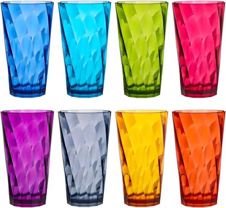 US Acrylic Optix Plastic Reusable Drinking Glasses (Set of 8: Why It’s Trending in Kitchen Essentials