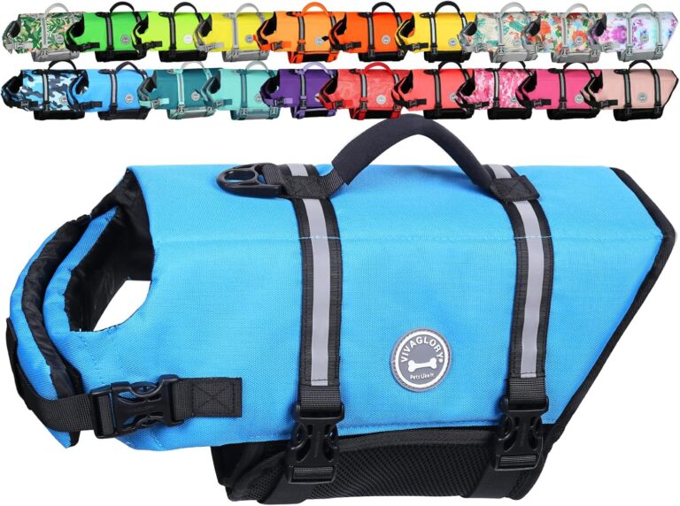 VIVAGLORY Rip Stop Dog Life Vest, Swimming Vest with Handle,: Why It’s Trending in Pet Finds
