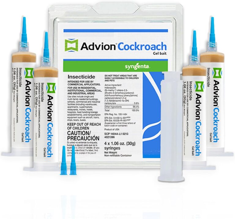 Advion Cockroach Gel Bait, 4 Tubes x 30-Grams, 1 Plunger and: Why It’s Trending in Garden & Outdoor