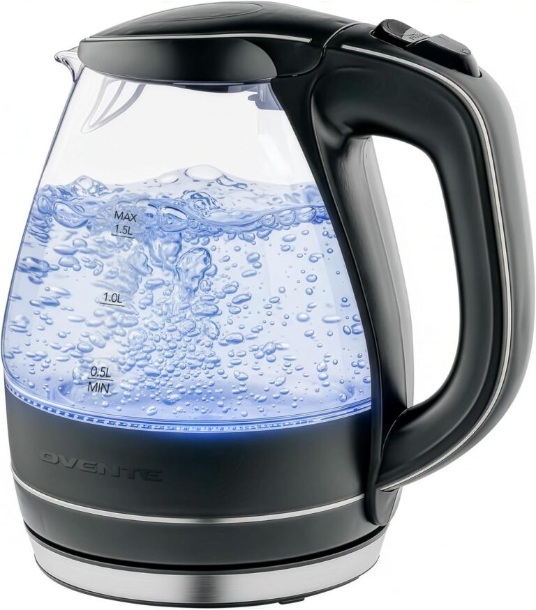 OVENTE Electric Kettle, 1.5L Borosilicate Glass Countertop W: Why It’s Trending in Kitchen Essentials