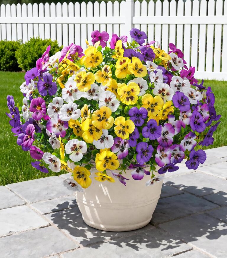 Ivydale 20PCS Artificial Fake Pansy Flowers for Outdoor Spri: Why It’s Trending in Home Decor
