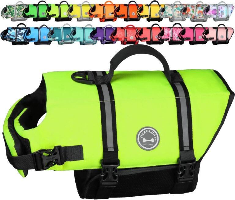VIVAGLORY Rip Stop Dog Life Vest, Swimming Vest with Handle,: Why It’s Trending in Pet Finds