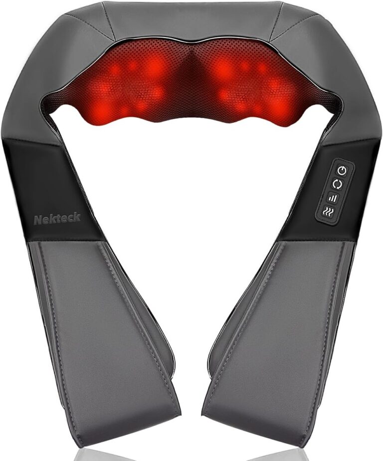 Nekteck Shiatsu Neck Massager with Heat for Pain Relief Deep: Why It’s Trending in Health & Wellness