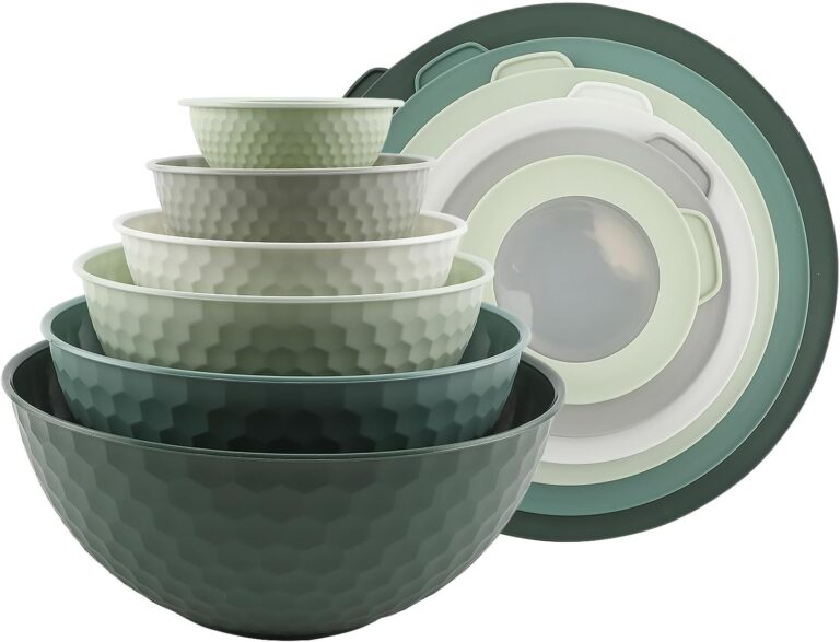COOK WITH COLOR Mixing Bowls with Lids – 12 Piece Plastic Ne: Why It’s Trending in Kitchen Essentials