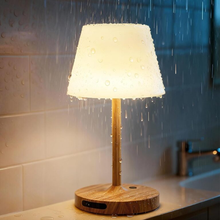SAIWEYA Outdoor Waterproof Shower Lamp, 5200mAh Cordless Rec: Why It’s Trending in Home Decor