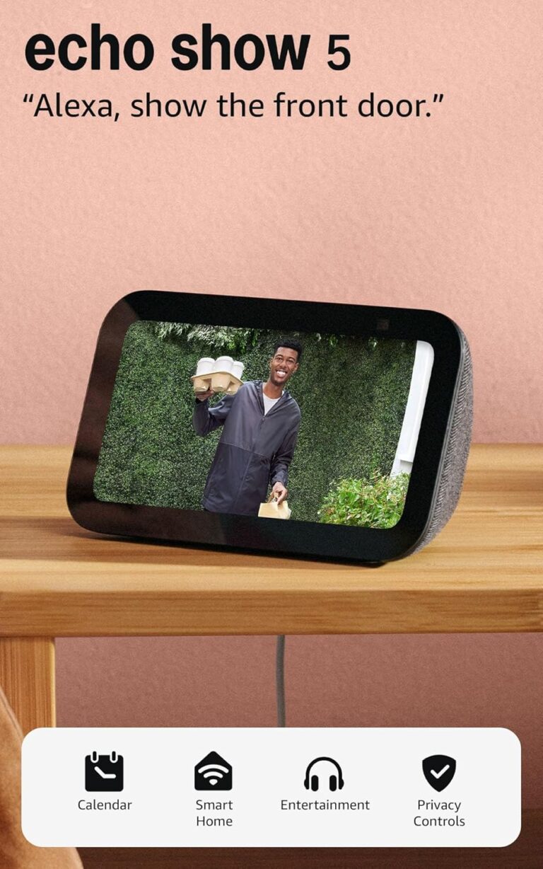 Amazon Echo Show 5 (newest model), Smart display, Designed f: Why It’s Trending in Home Decor