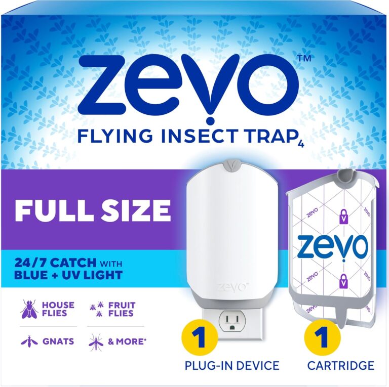 Zevo Flying Insect Trap & Cartridge – Plug in Fly Trap &: Why It’s Trending in Garden & Outdoor