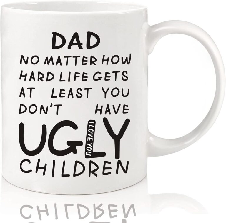 Fathers Day Dad Gifts from Daughter Son – 11oz Funny Coffee : Why It’s Trending in Kitchen Essentials