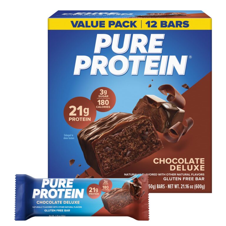 Pure Protein Chocolate Deluxe Protein Bars – 21g Protein, 3g: Why It’s Trending in Health & Wellness