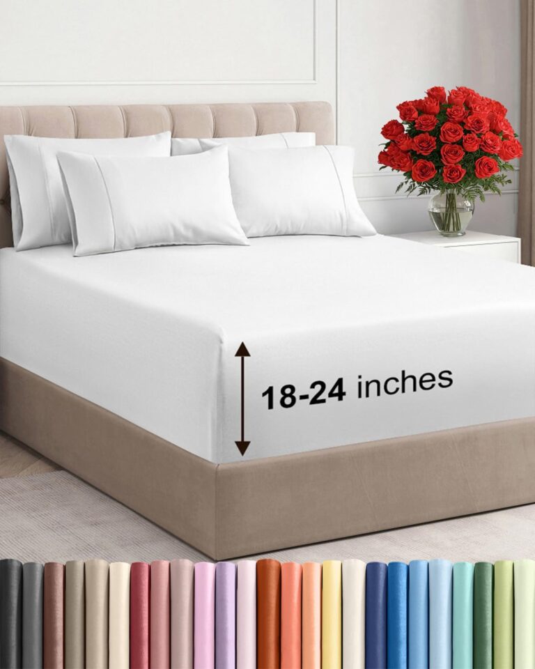 Extra Deep King Sheet Set – 6 Piece Breathable and Cooling S: Why It’s Trending in Home Decor