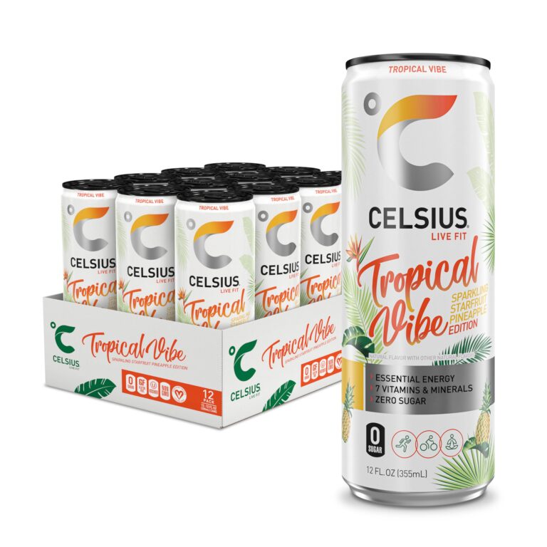 CELSIUS Sparkling Tropical Vibe, Functional Essential Energy: Why It’s Trending in Clean Living