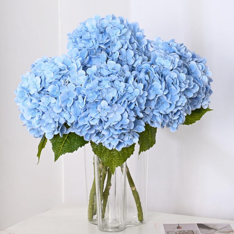 MARTINE MALL 3Pcs 21in Hydrangea Artificial Flowers, Latex R: Why It’s Trending in Home Decor