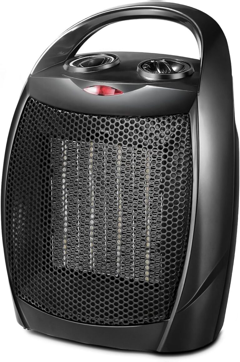Kismile Small Electric Space Heater Ceramic Space Heater,Por: Why It’s Trending in Clean Living (Laundry)