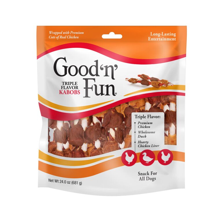 Good ‘n’ Fun Triple Flavor Kabobs Chews for All Dogs, 24 Oun: Why It’s Trending in Pet Finds (Dog Supplies)