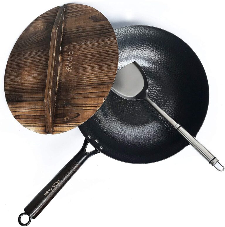 Souped Up Recipes 12.5 Inch Carbon Steel Wok For Electric, I: Why It’s Trending in Organization (Kitchen Storage & Organization)