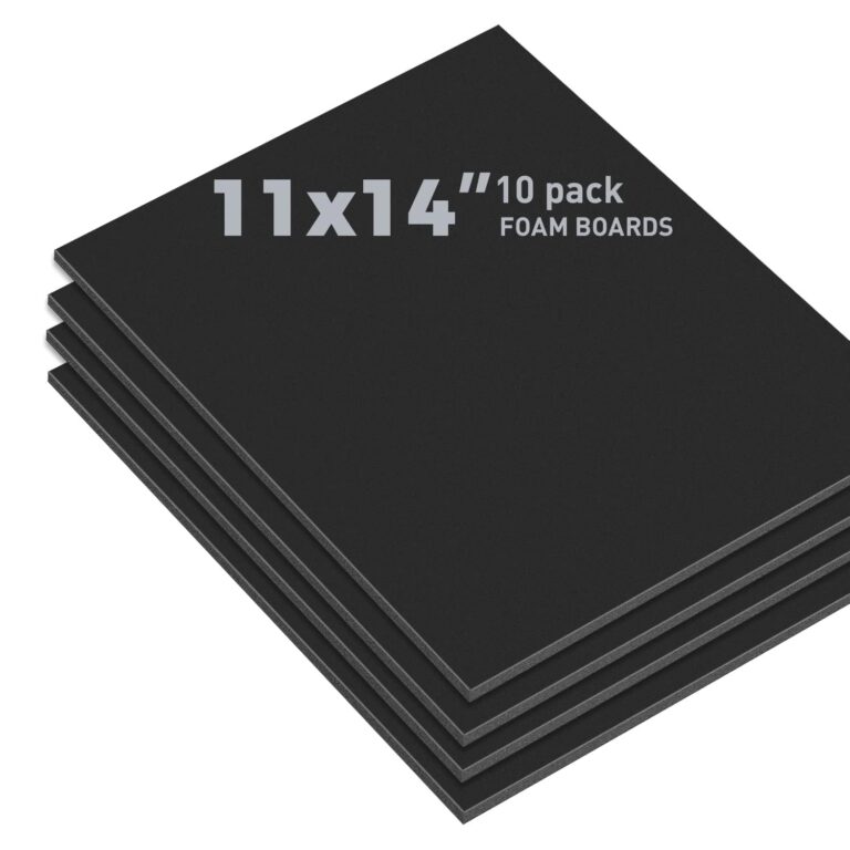 Golden State Art, Pack of 10, 3/16" Thick, 11×14 Black : Why It’s Trending in Office & Planning (Desk Accessories)