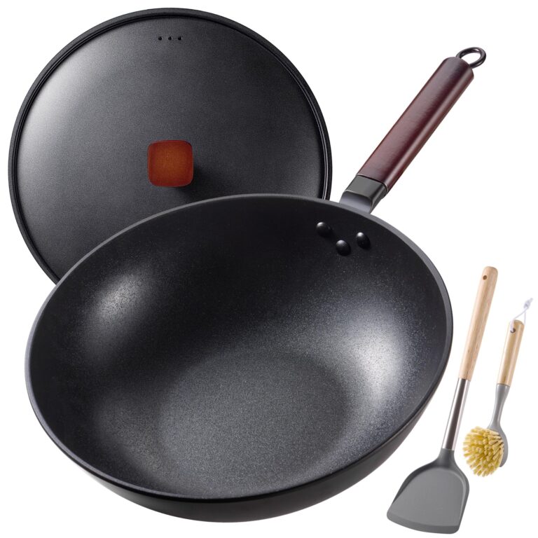 Teewe Carbon Steel Wok -13 Inch Woks & Stir-fry Pans Non: Why It’s Trending in Organization (Kitchen Storage & Organization)