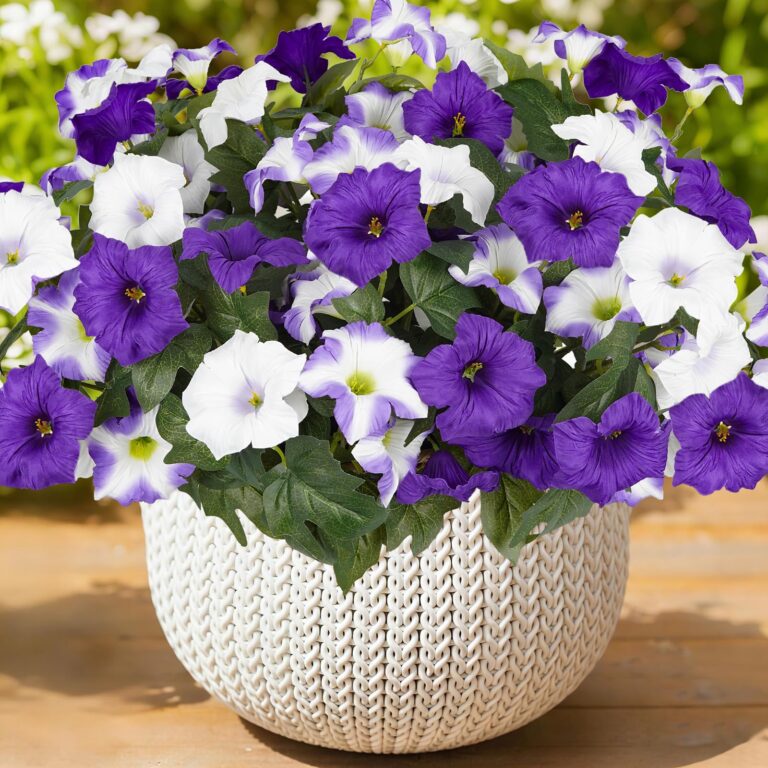Artificial Flowers for Outdoors, Faux Petunias Spring Summer: Why It’s Trending in Home Decor