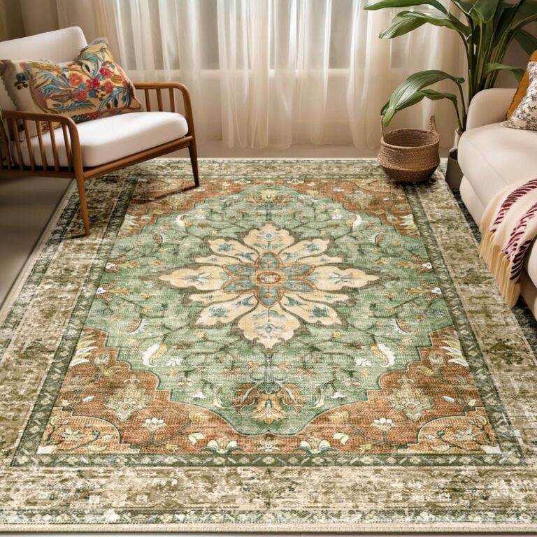 RELEANY Area Rugs 5'x7' Washable Non-Slip, Floral : Why It’s Trending in Home Decor