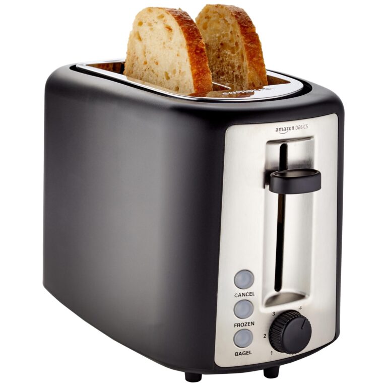 Amazon Basics 2 Slice Toaster, Extra Wide Slots for Bagels, : Why It’s Trending in Kitchen Essentials