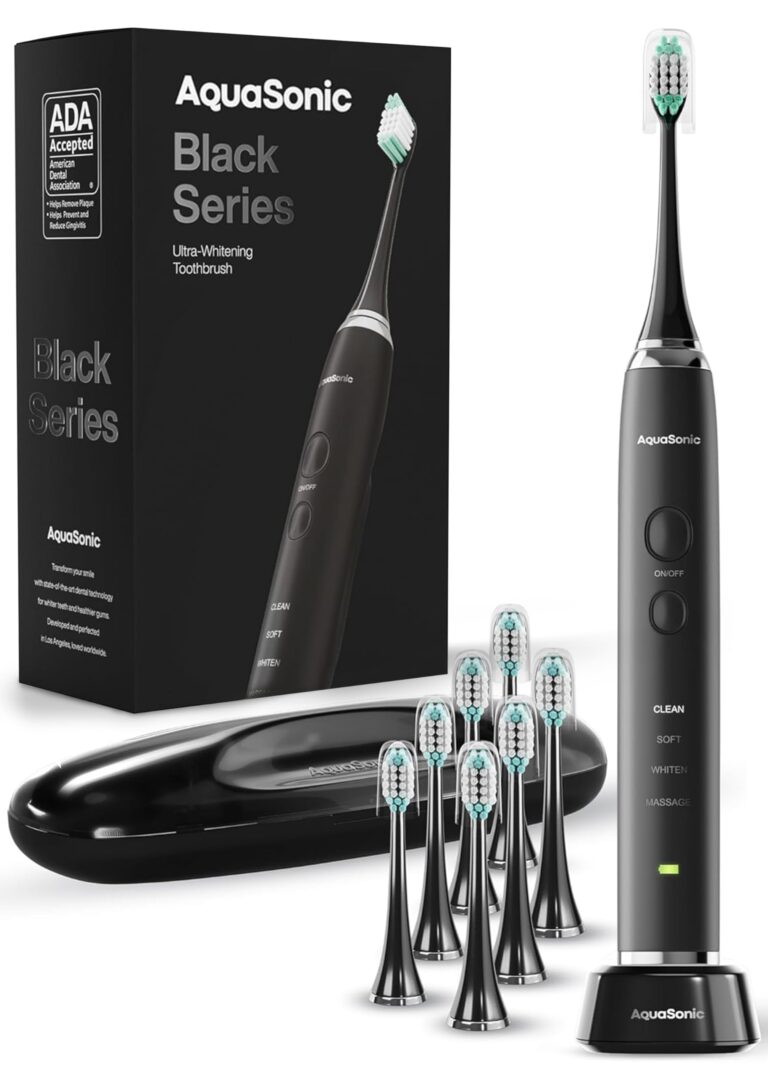 Aquasonic Black Series Ultra Whitening Toothbrush – ADA Acce: Why It’s Trending in Health & Wellness