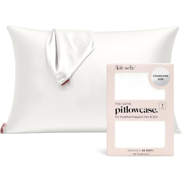 Kitsch Satin Pillowcase with Zipper for Hair & Skin – So: Why It’s Trending in Home Decor