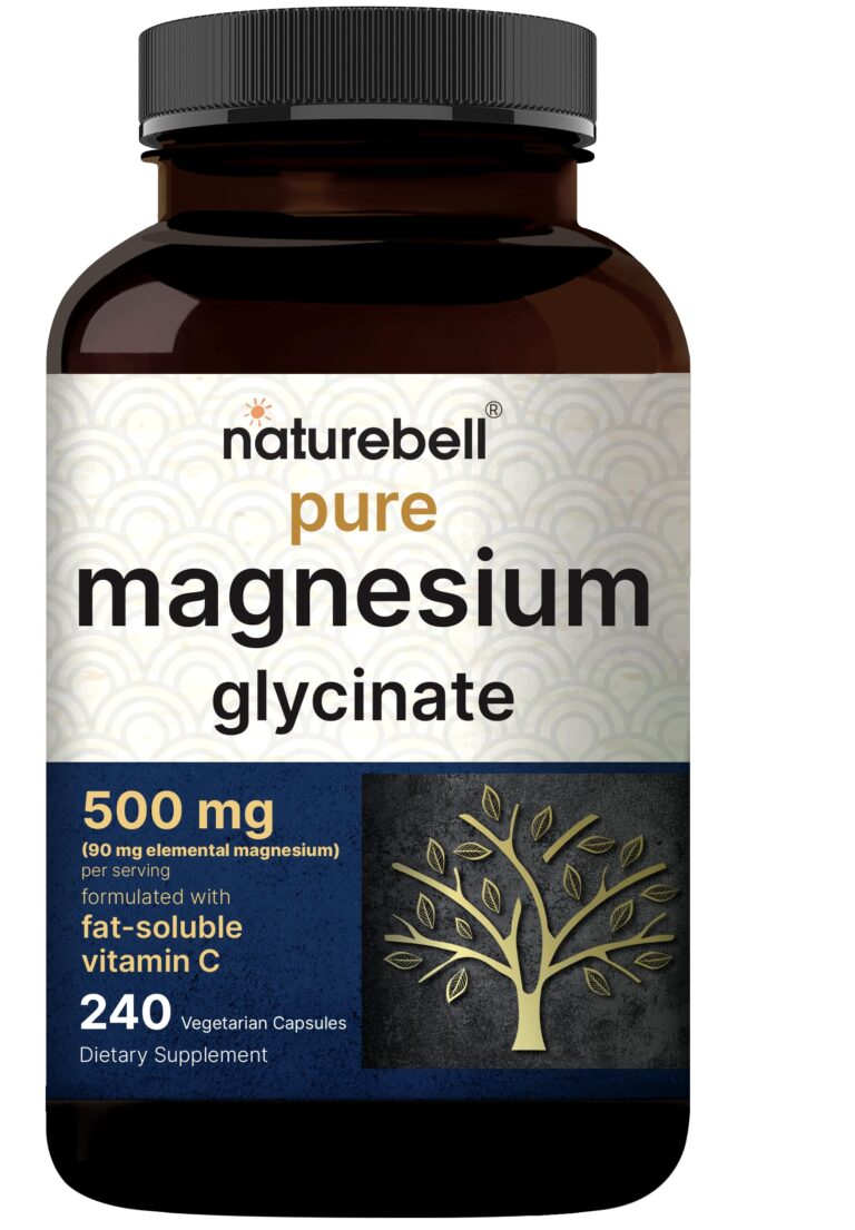 Naturebell Pure Magnesium Glycinate 500mg, 240 Veggie Capsul: Why It’s Trending in Health & Wellness