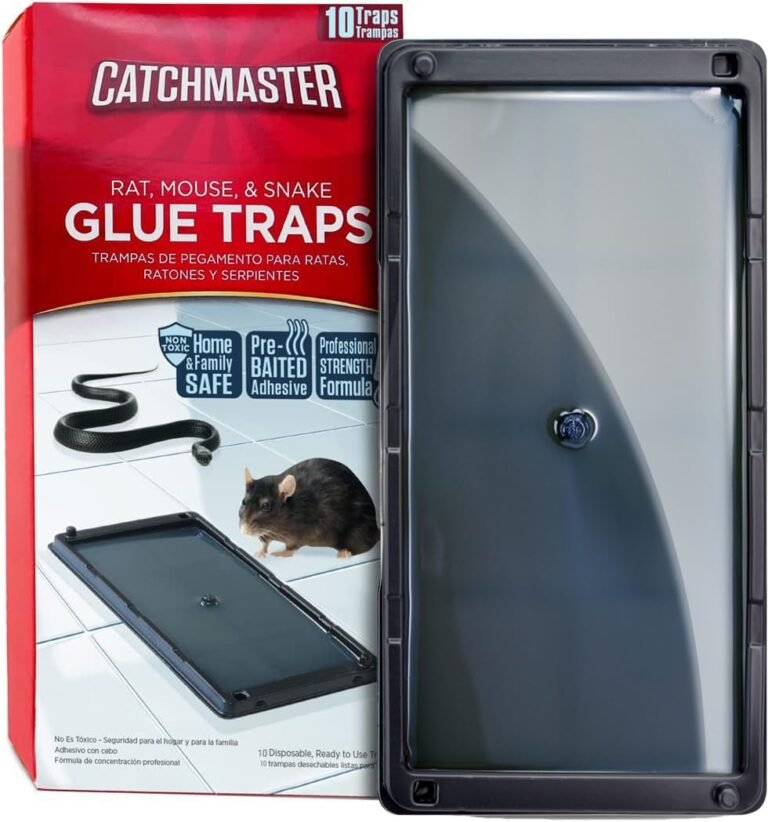 Catchmaster Rat, Snake and Mouse Traps 10Pk, Large Bulk Glue: Why It’s Trending in Garden & Outdoor