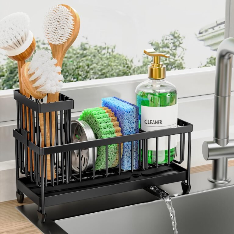 Cisily Sponge Holder for Kitchen Sink, Sink Caddy Organizer : Why It’s Trending in Clean Living