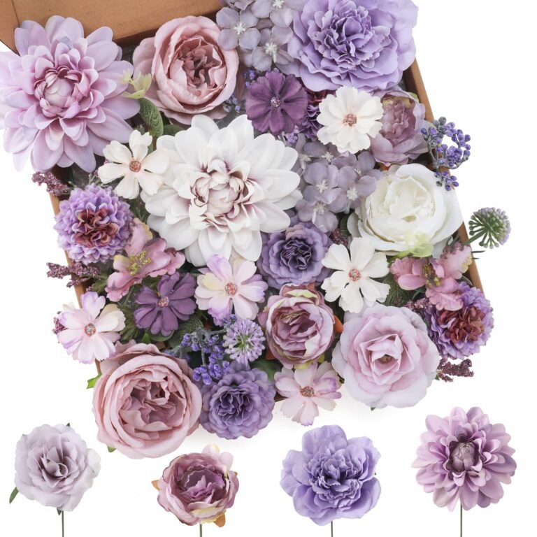 Floweroyal Artificial Flowers Combo Purple Flowers Mix Silk : Why It’s Trending in Home Decor