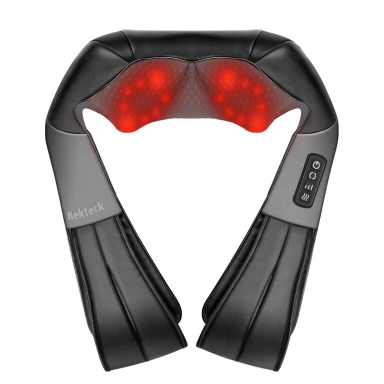 Nekteck Shiatsu Neck Massager with Heat for Pain Relief, NOT: Why It’s Trending in Health & Wellness