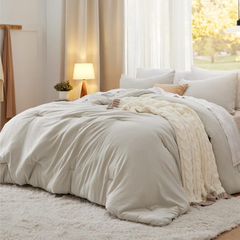 Bedsure King Comforter Set, Beige Soft Prewashed Bedding for: Why It’s Trending in Home Decor
