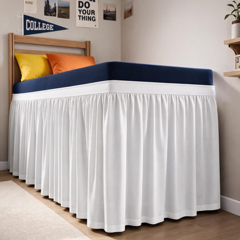 Dorm Room Bed Skirt Twin XL – College Dorm Room Essentials -: Why It’s Trending in Home Decor