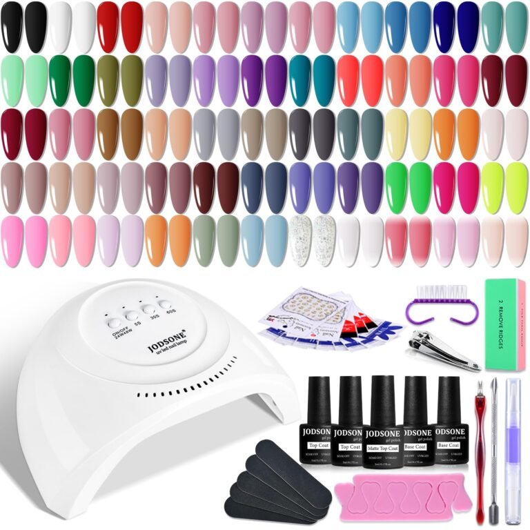 JODSONE Gel Nail Polish Kit 60 PCS with U V Light Soak off B: Why It’s Trending in Beauty & Skincare