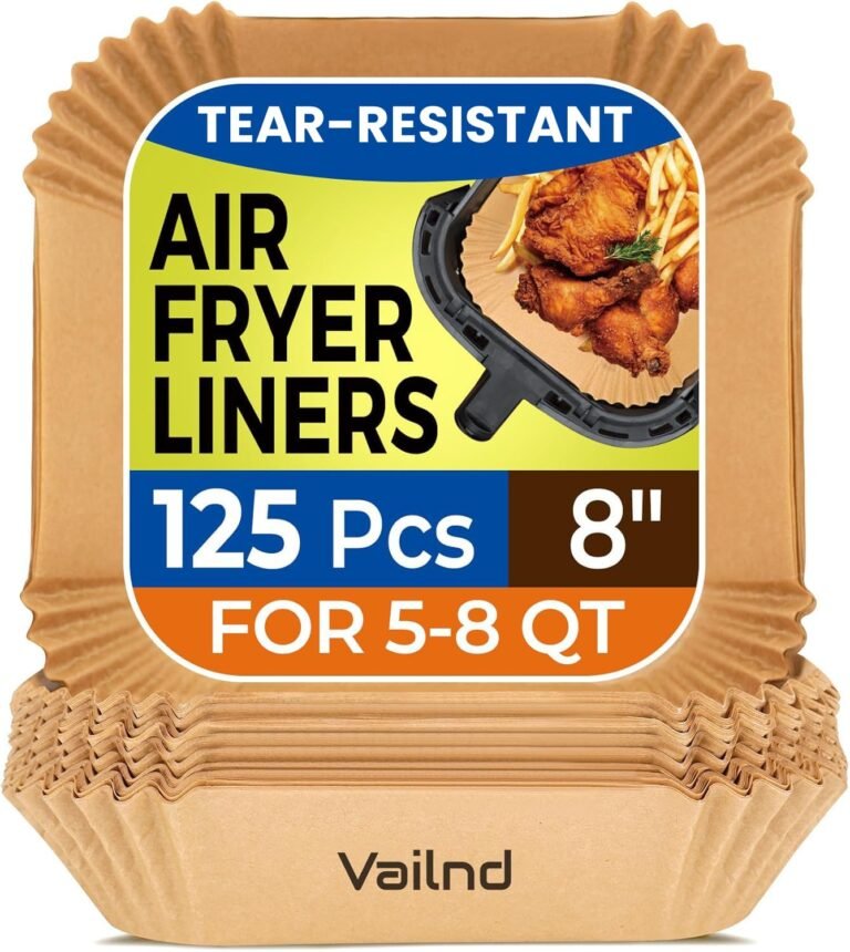 125Pcs 8 Inch Square Air Fryer Liners Disposable for 5-8QT, : Why It’s Trending in Kitchen Essentials