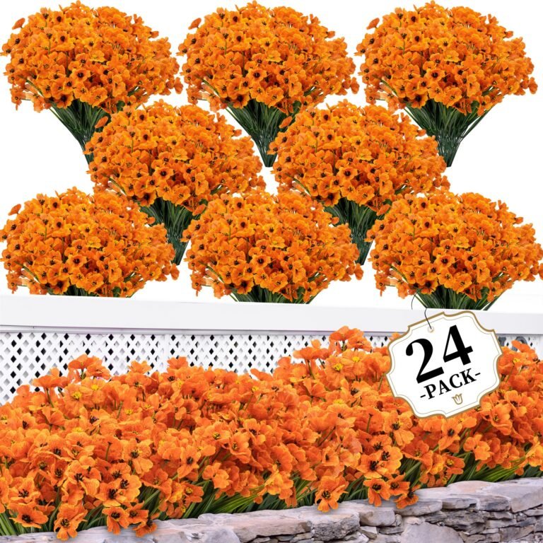 ColoPlay Artificial Mums for Outdoors, 24 Bundles Fake Flowe: Why It’s Trending in Home Decor