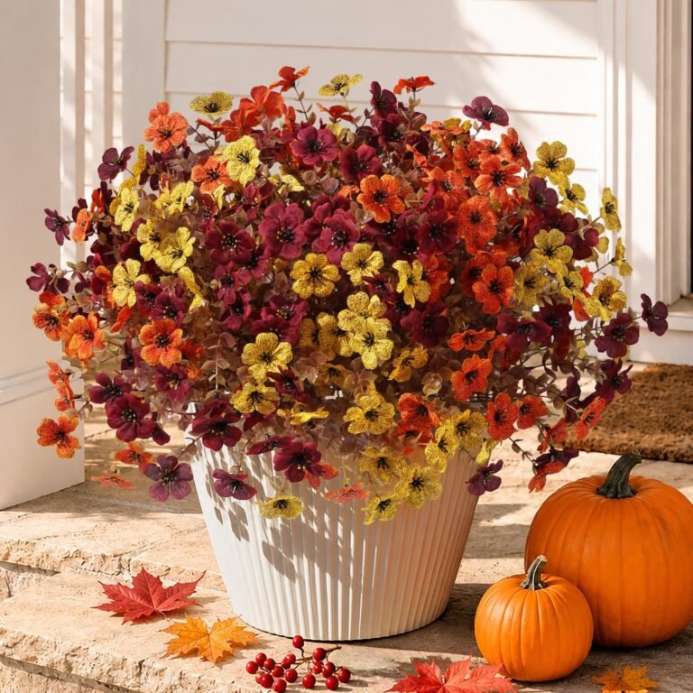 HyeFlora Artificial Fall Flowers Faux Mums for Outdoor Indoo: Why It’s Trending in Home Decor