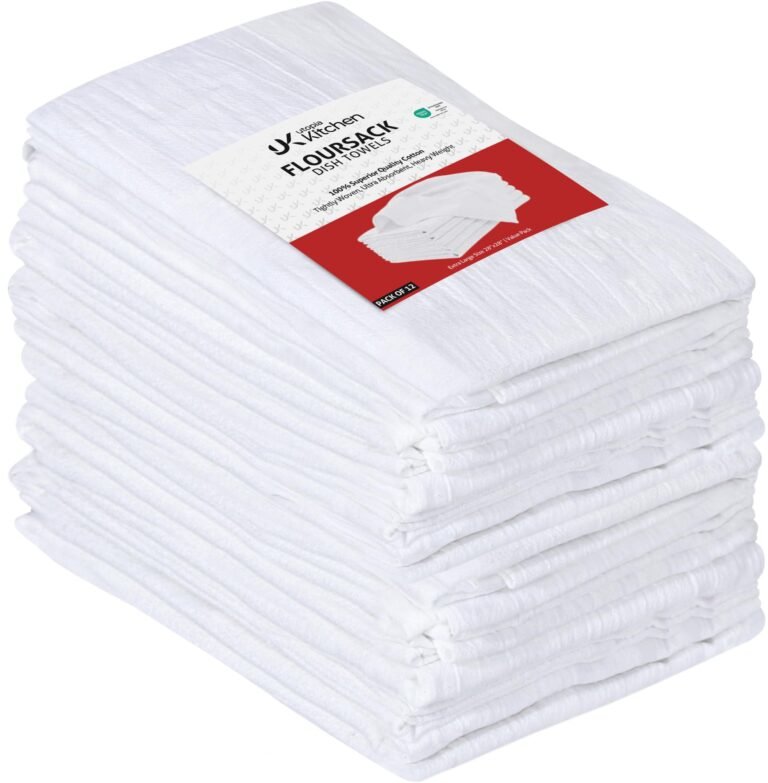 Utopia Kitchen White Flour Sack Towels [12 Pack – 28 x 28 In: Why It’s Trending in Kitchen Essentials