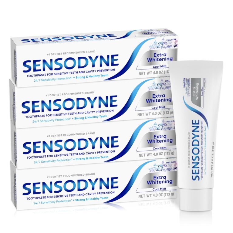 Sensodyne Extra Whitening Cool Mint Toothpaste – 4 Ounces, P: Why It’s Trending in Health & Wellness