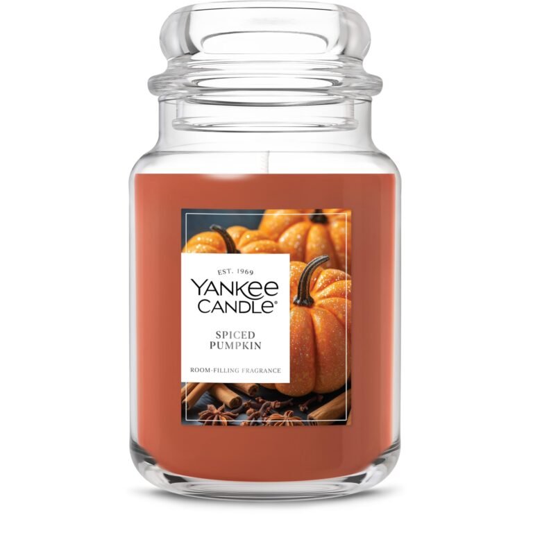 Yankee Candle Spiced Pumpkin, Fall Scented Candle, 22oz Larg: Why It’s Trending in Self-Care & Cozy