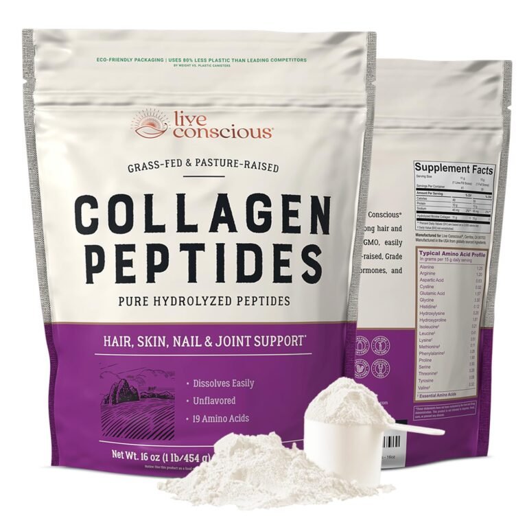 Live Conscious Collagen Peptides Powder – Naturally-Sourced : Why It’s Trending in Health & Wellness