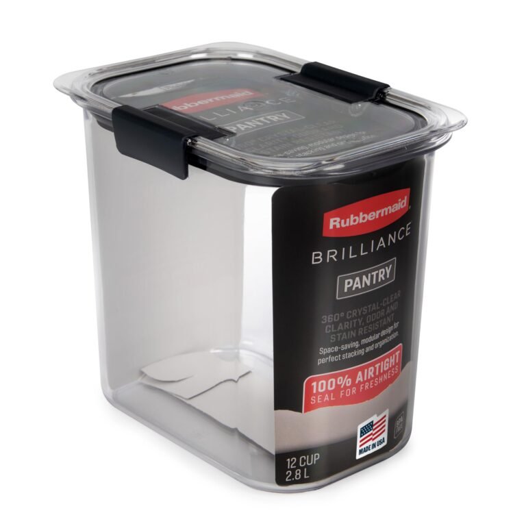 Rubbermaid Brilliance 12-Cup Airtight Food Storage Container: Why It’s Trending in Clean Living