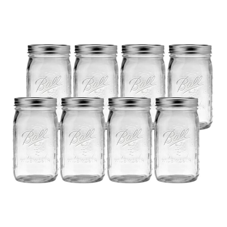 Ball Wide Mouth Quart 32oz. Glass Mason Jar with Lids and Ba: Why It’s Trending in Kitchen Essentials