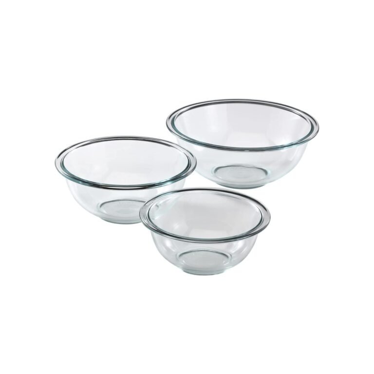 Pyrex Essentials (3-Piece) Glass Mixing Bowls Set For Preppi: Why It’s Trending in Kitchen Essentials